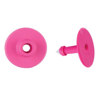 Y-Tex Blank Button Combo, Pink, 25 count