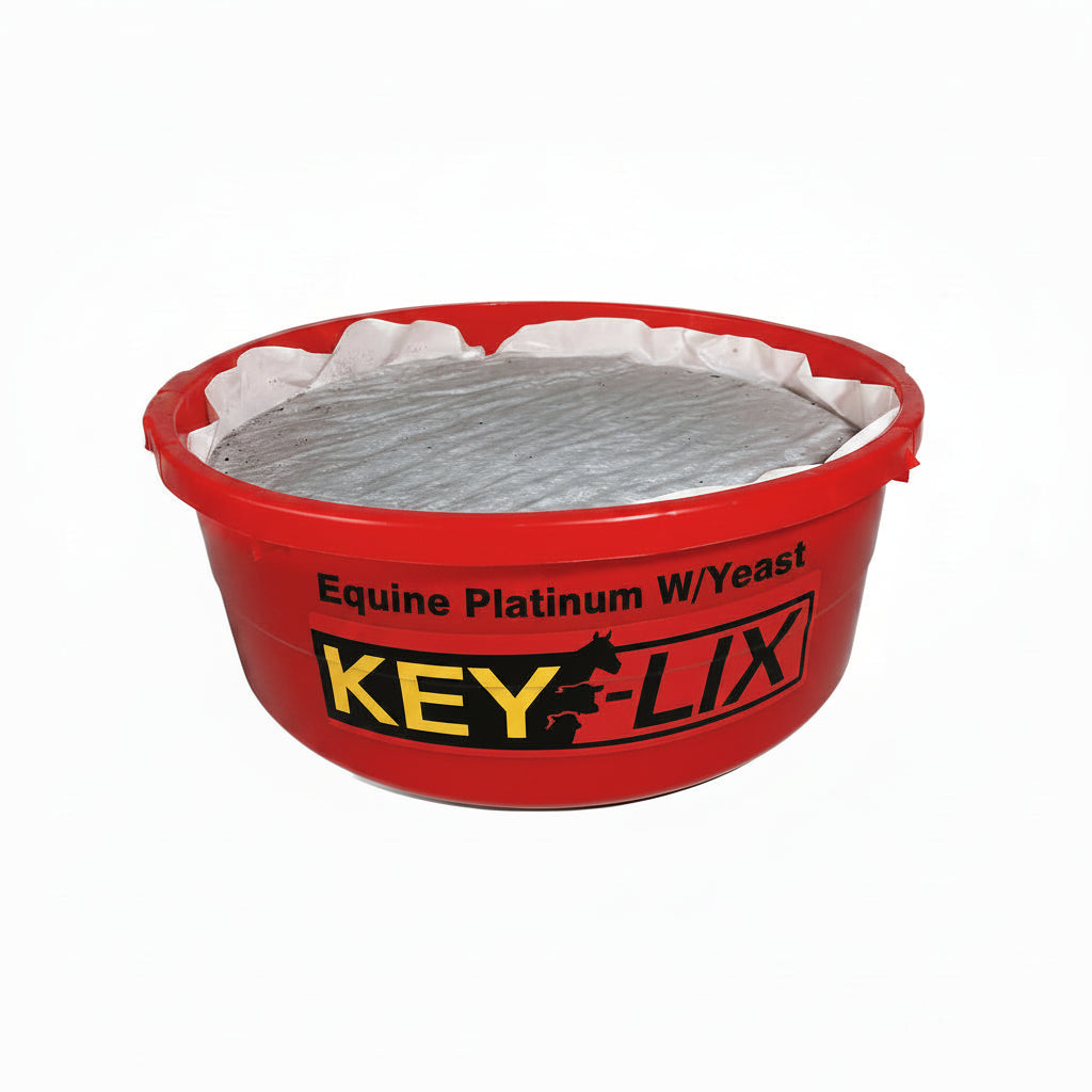 Key-Lix Equine Platinum Tub, 125lbs