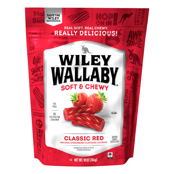 Wiley Wallaby Strawberry Licorice