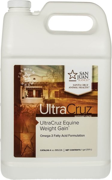 UltraCruz Equine Weight Gain Supplement, 1Gal