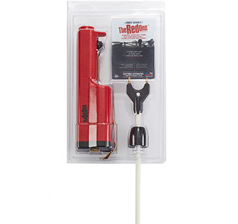 "Red One" Battery Operated Electric Livestock Prod Handle & 36" Fiberglass Shaft