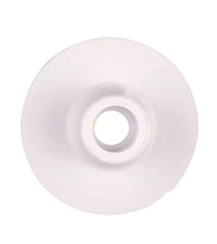 Y-Tex Female Button, White, 25 count
