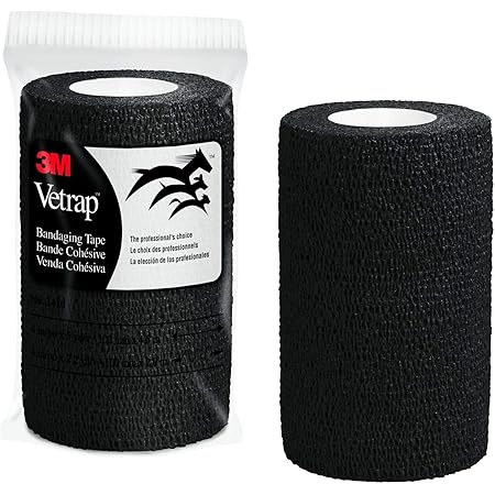 3M Black Vetrap, 4"x 5yd
