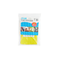 Allflex Blank Yellow Tags, Maxi Female, Small Male
