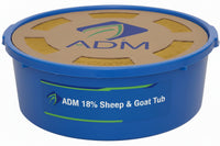 ADM 18% Sheep & Goat Tub, 125lbs