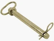 Double HH 7/8 In. x 6-1/4 In. Zinc-Plated Steel Hitch Pin
