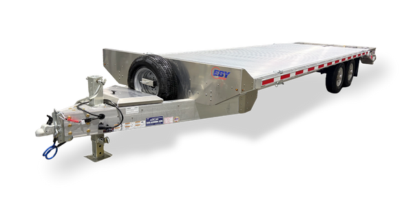 EBY 2023 24'6" x 82" Bumper Pull Aluminum Equipment Trailer