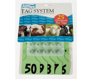 ALL FLEX LG FEM GREEN #1-25