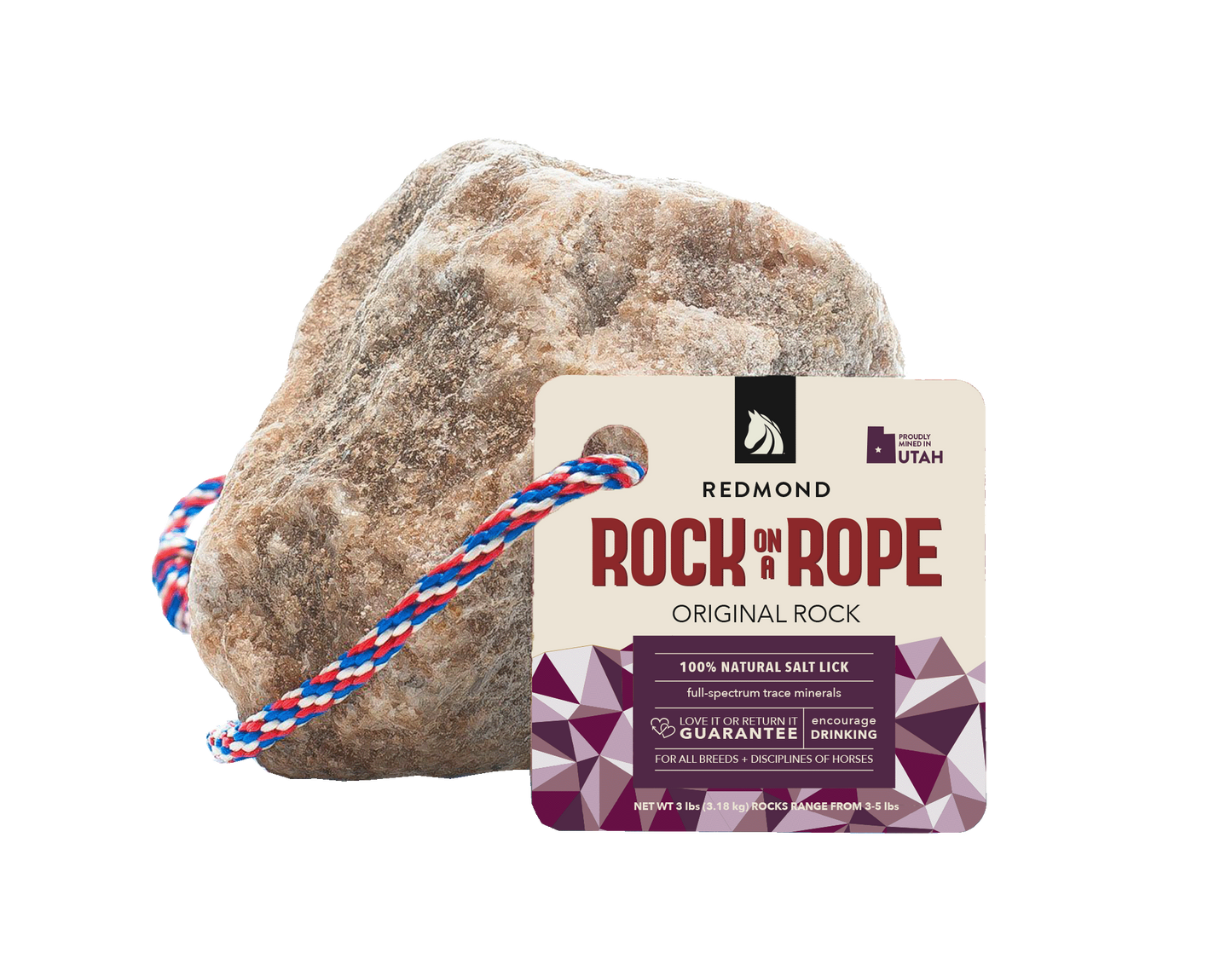 Redmond Rock on a Rope, 7+lb