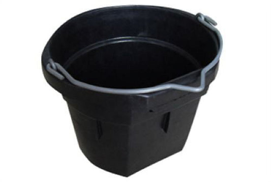 Master Rancher, 8 qt, Rubber Flat Bucket