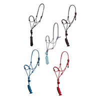 Poly Rope Halter with 8' Lead (Tan)