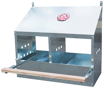Harris Farms Metal 2-Hole Nesting Box