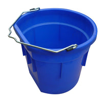 Master Rancher Blue Flat-Sided Bucket, 20Qt