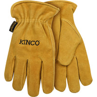 Kinco Lined-Suede Cowhide Driver