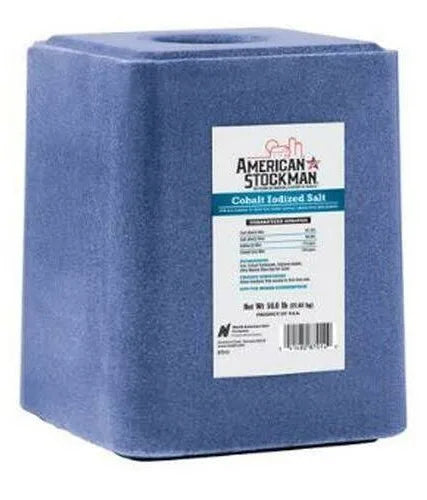 American Stockman Cobalt Iodized Block, 50lb
