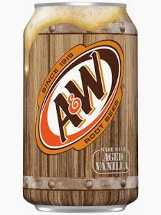 A&W Root Beer Can